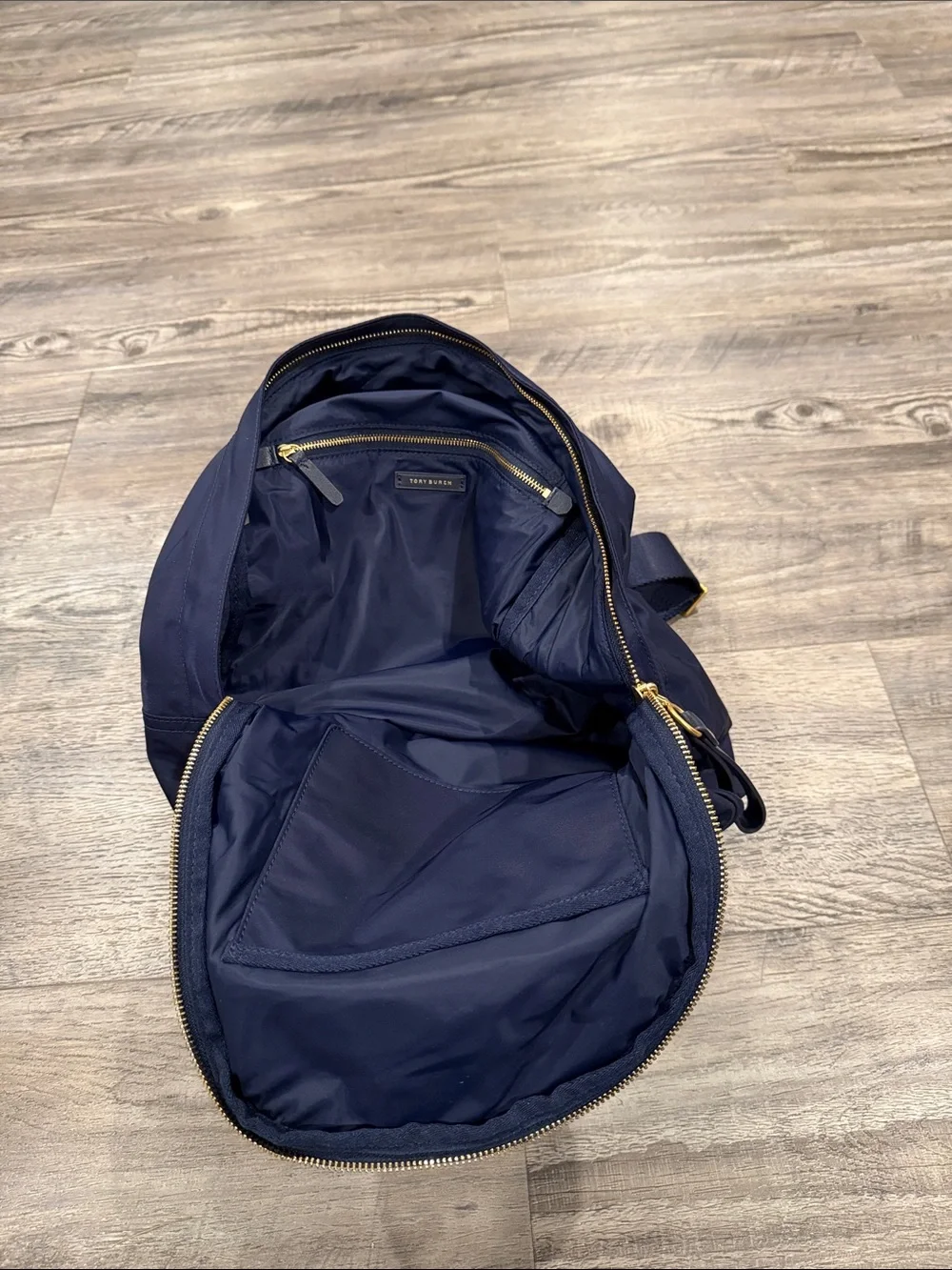 Tory Burch Navy Backpack
